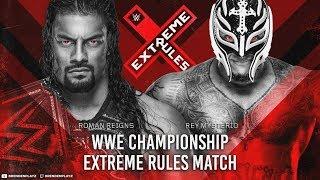 Roman Reigns vs Rey Mysterio - Extreme Rules Match | Extreme Rules PPV Match of the Night