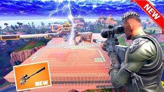*New* Suppressed Sniper Rifle is INSANE..! | Fortnite Twitch Funny Moments #306