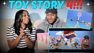 "TOY STORY 4" Teaser Trailer REACTION!!!
