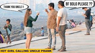Cute Girl Calling Guys "UNCLE" Prank | Pranks In India | Its Navishka