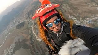 Happy new year 2019 Nepal Acro Team paragliding
