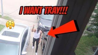 Angry Subscriber Prank on Tray from Chris & Tray!!!!