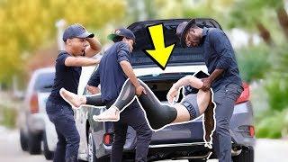 Kidnapping Girl with UBER Prank! (GONE EXTREMELY WRONG)