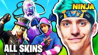 NINJA EXPLAINS WHY HE BUYS ALL SKINS | Fortnite Daily Funny Moments Ep.192