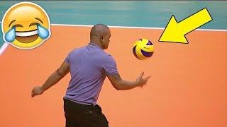 COACH PLAY VOLLEYBALL !? Funny Volleyball Videos (HD)