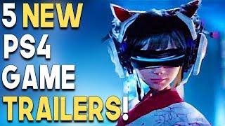 5 NEW PS4 Game Trailers TODAY! PS4 Survival Game Getting MAJOR Update!