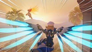 INTENSE *NEW* Mercy Boxing Game Mode..!! - Overwatch Workshop Funny & Fail Moments #10