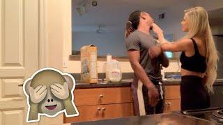 HICKEY PRANK ON GIRLFRIEND!!! (GONE HORRIBLY WRONG)