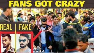 Fake Celebrity Prank | VIRAT KOHLI | Fans Awesome Reactions
