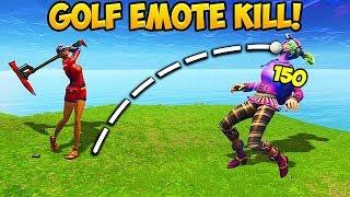 *FIRST EVER* GOLF KILL IN SEASON 5! - Fortnite Funny Fails and WTF Moments! #255 (Daily Moments)