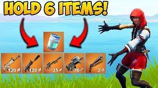 *NEW TRICK* HOLD 6 ITEMS AT ONCE! - Fortnite Funny Fails and WTF Moments! #385