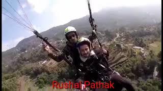 Paragliding '/"  Rushal flying  pokhara, sarankot Nepal
