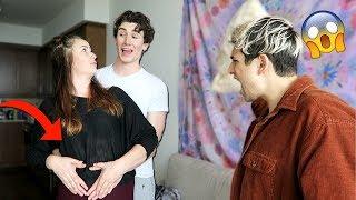 I'm Pregnant with my Bestfriend! Prank on Boyfriend GOES HORRIBLY WRONG