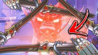 That's Why Genji Deflect is The FUNNIEST ABILITY!! - Overwatch Funny Moments & Best Plays #101