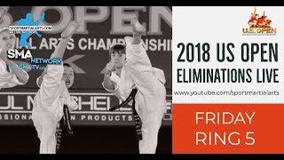 Ring 5 | 2018 US Open ISKA Chmps Live | 9-10 Boys Extreme Weapons