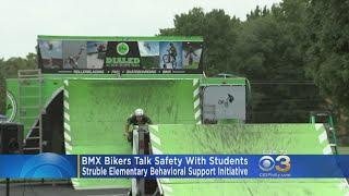 Dialed Action Sports BMX Stunt Team Makes A Stop In Bensalem
