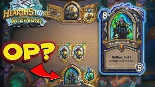 NEW Hearthstone Cards! - The Witchwood Gameplay - Funny Hearthstone Moments