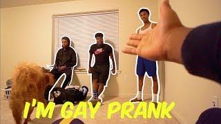 "I'M GAY" PRANK ON ROOMMATES!!!