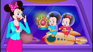 ᴴᴰ Mickey Mouse & Minnie Mouse Traveling the moon Funny Story ???? Cartoon for Kids by Mickey Mouse