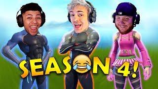 ALL *NEW* SEASON 4 FUNNY MOMENTS & EPIC PLAYS!! | Fortnite Highlights & Funny Moments #30