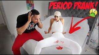 EXTREME PERIOD PRANK ON BOYFRIEND! *HE FREAKED OUT*