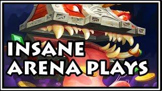 Hearthstone - Best of Insane Arena Plays - Funny and Lucky Top Moments