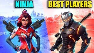 NINJA vs BEST PLAYERS in Fortnite Battle Royale! (Fortnite Funny Fails and Best Moments) #68