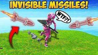 NEW *INVISIBLE* GUIDED MISSILE TRICK! - Fortnite Funny Fails and WTF Moments! #276