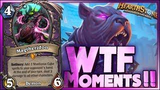 Hearthstone - WITCHWOOD WTF Moments - Daily Funny Rng Moments