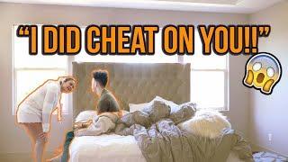 WHY DID YOU CHEAT ON ME!? PRANK ON BOYFRIEND BACKFIRES (She cried)