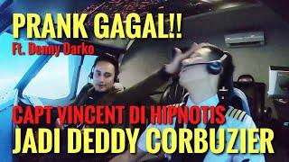 PRANK GAGAL!! MALAH DI HIPNOTIS JADI DEDDY CORBUZIER ft. Denny Darko