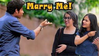 Marry Me - Proposing Cute Girl Prank | Pranks In India | By Thrust Us