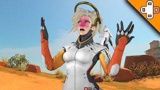 JEFF STOP NERFING MERCY! Overwatch Funny & Epic Moments 685