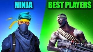 NINJA vs BEST PLAYERS in Fortnite Battle Royale! (Fortnite Funny Fails and Best Moments) #55