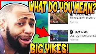DAEQUAN THOUGHTS ON MYTH LOSING VIEWERS! | Fortnite Epic & Funny Moments