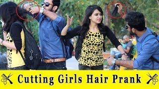 Cutting Girls Hair Prank || Prank In India 2019 || Funday Pranks
