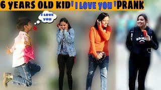 6 Years Old Kid Proposing Hot Girls | I love u prank | prank Gone worng | prank in india | jaipur tv
