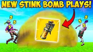 *NEW* STINK BOMB BEST PLAYS! - Fortnite Funny Fails and WTF Moments! #231 (Daily Moments)