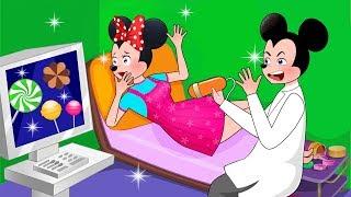 Mickey Mouse and Minnie Mouse Misunderstood Pregnant Mother! Mickey Mouse Funny Kids Cartoon