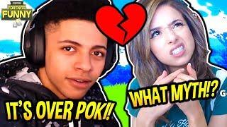 MYTH REPLACES POKIMANE WITH HIS NEW GIRLFRIEND!! *BROKE UP* Fortnite SAVAGE & FUNNY Moments