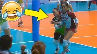 VOLLEYBALL CRASH !? Funny Volleyball Videos (HD)