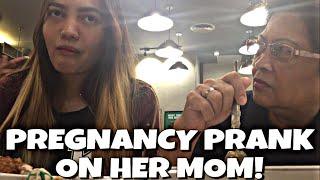 PREGNANCY PRANK ON HER MOM! (Gone Wrong)